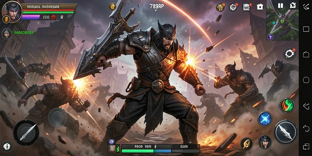 Tampilan gameplay seru dalam game Fighting 789RP.