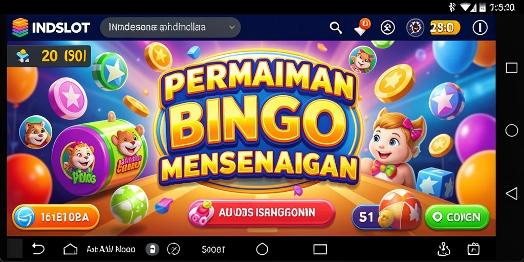 Tampilan gameplay seru dan interaktif dari INDSLOT.