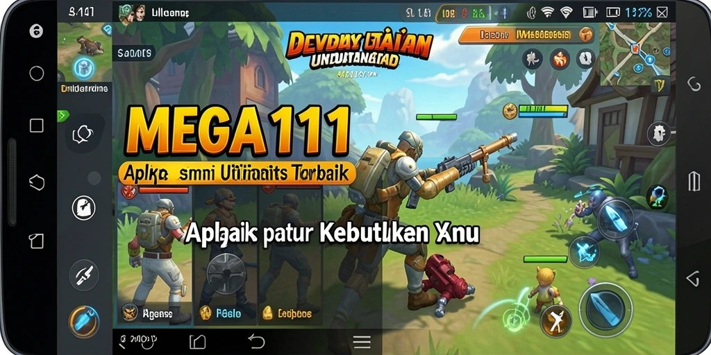 Tampilan aplikasi MEGA111 untuk manajemen utilitas yang lebih baik.