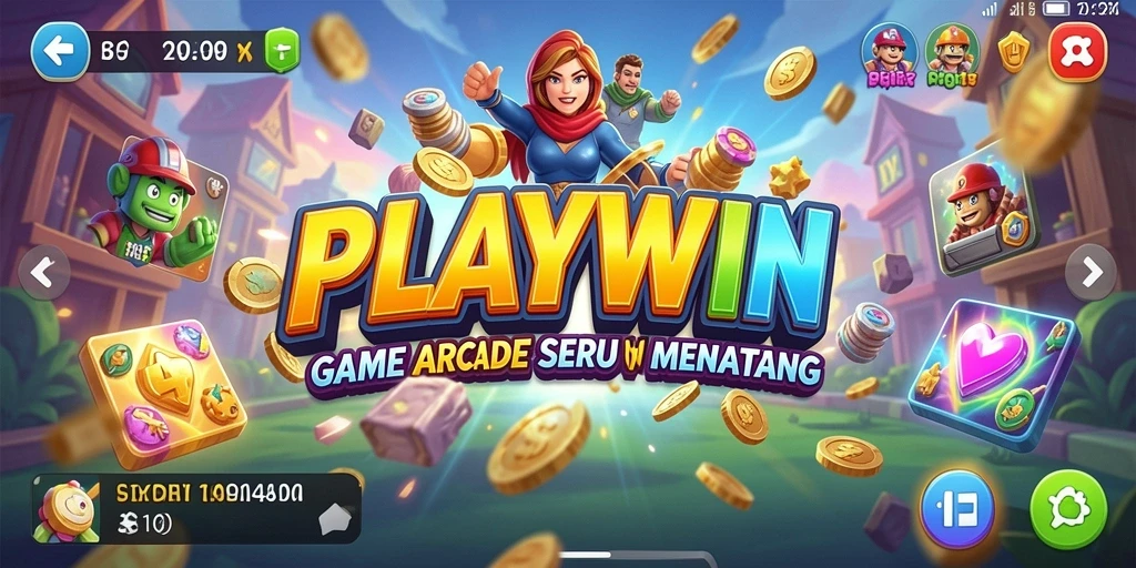 Tampilan gameplay seru dan menantang dari PLAYWIN.